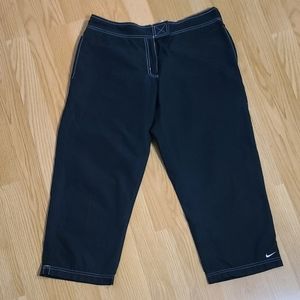 Nike Cropped athletic Black Pants